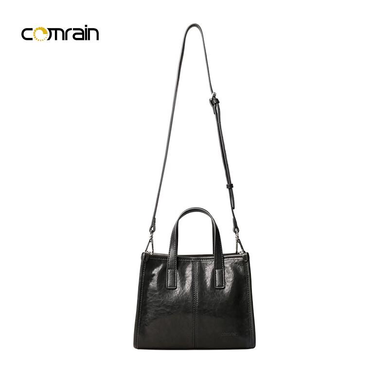 COMRAIN Women's Cowhide Kelly Bag