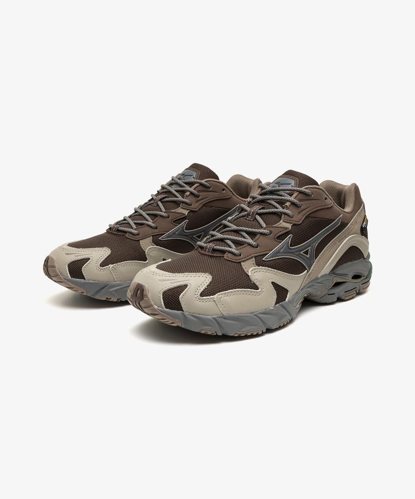 Mizuno (Unisex) Wave Rider 10 - Chicory Coffee:Vintage Khaki:Fossil / D1Ga256302