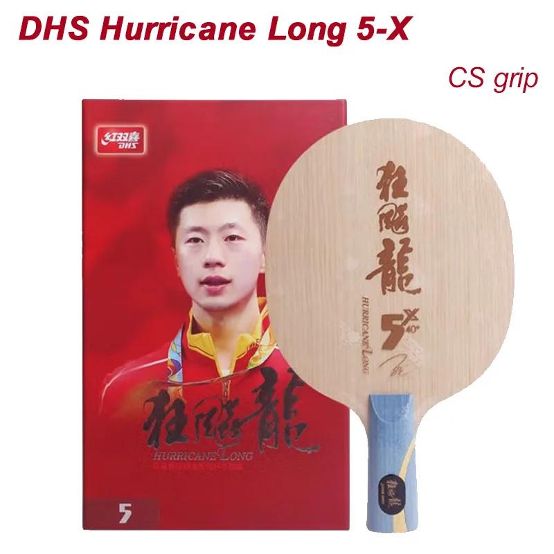 

Основание для настольного тенниса DHS Hurricane Long 5 X 5X 5 деревянных и 2 AC профессиональное наступательное основание для пинг-понга OFF++ CS grip