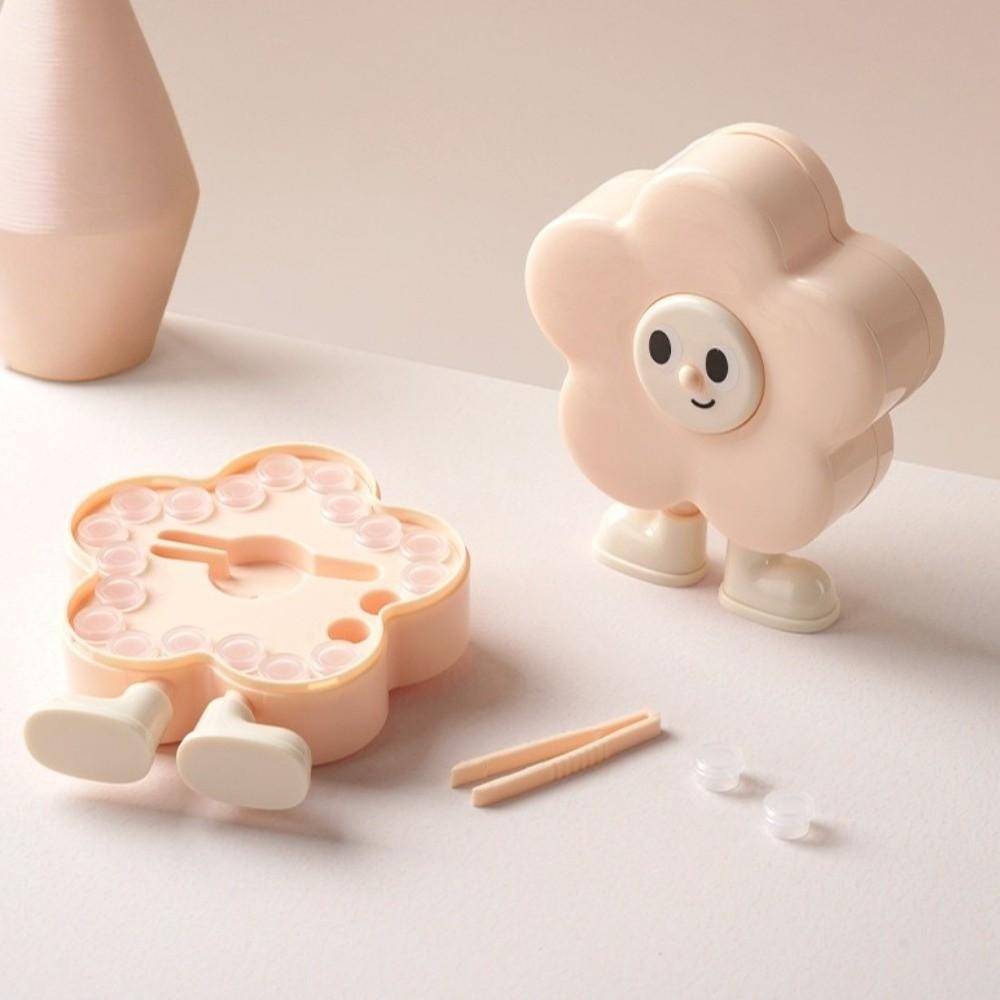 Flower Shape Teeth Storage Box Cartoon Collection Box Baby Teeth Keepsake Box  Lost Teeth