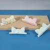 Bowknot Silicone Candlestick Molds Epoxy Resin Silicone Molds for Making Candle Holder Tealight Stand Home Decoration
