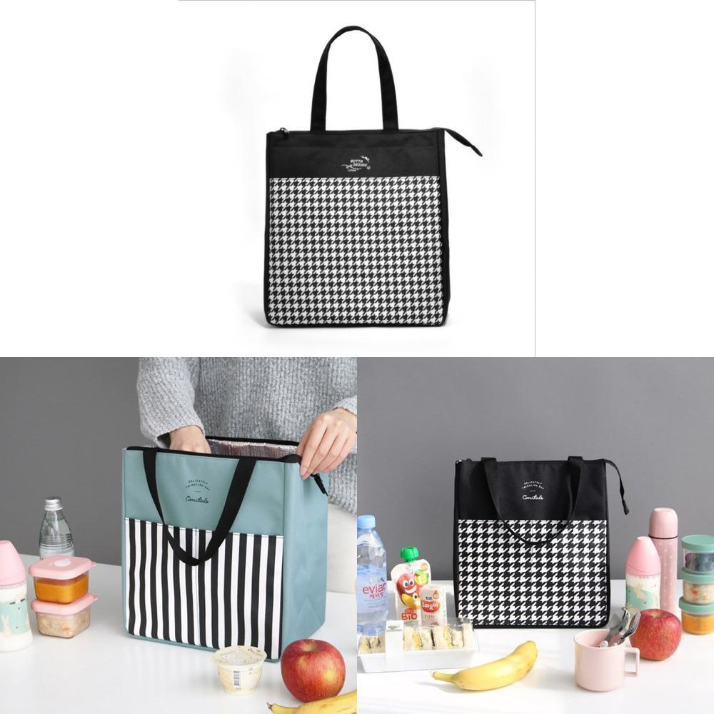 Waterproof Insulated Lunch Box Bag With Aluminum Foil For Mother And Baby Picnic Or Daily Use