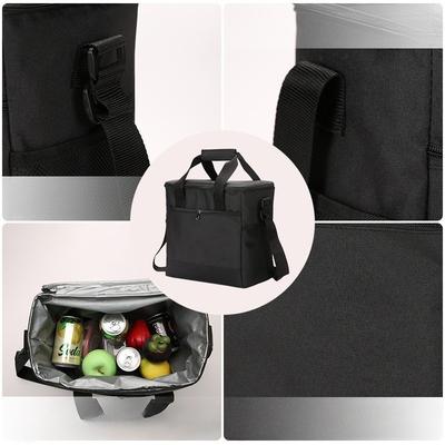 Tragbare Thermos-Lunchtasche Lebensmittelbox Langlebige Wasserdichte Büro-Kühltasche Lunchbox Eisgekühlter Behälter Camping Oxford Große Tasche