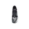 Anta Lightweight Series Fabric Performance Shock Absorption Wear-Resistant Mid-Top Basketball Shoes Men Sneaker Black White 112021609-3