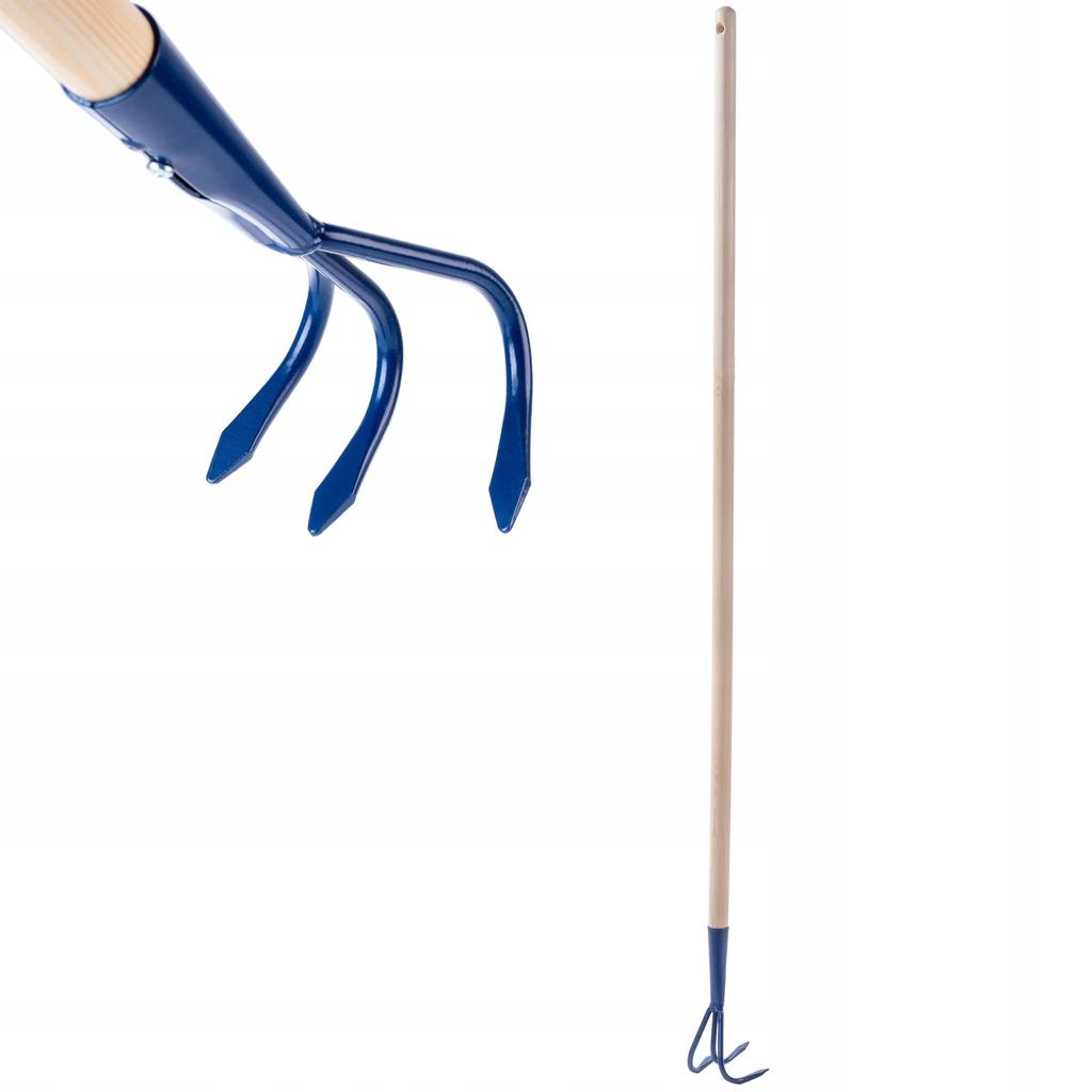 KADAX Hand Cultivator Soil Loosener Earth Metal
