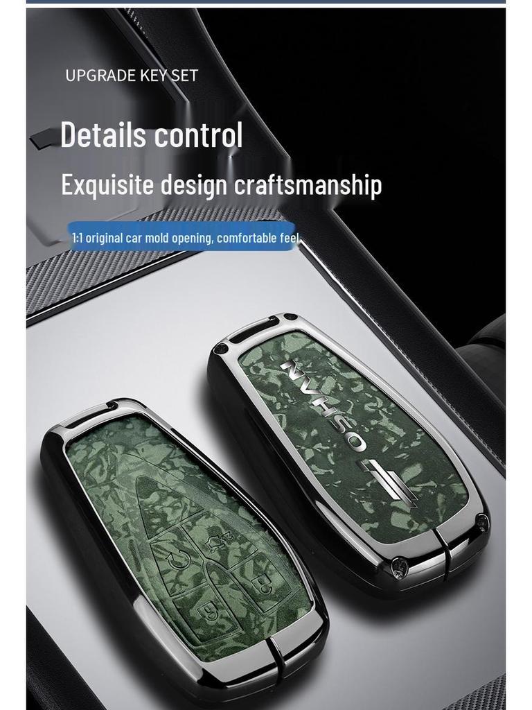 Premium Key Cover for Changan Oshan Z6, X5 Plus, X7 Plus, 1.5T Models