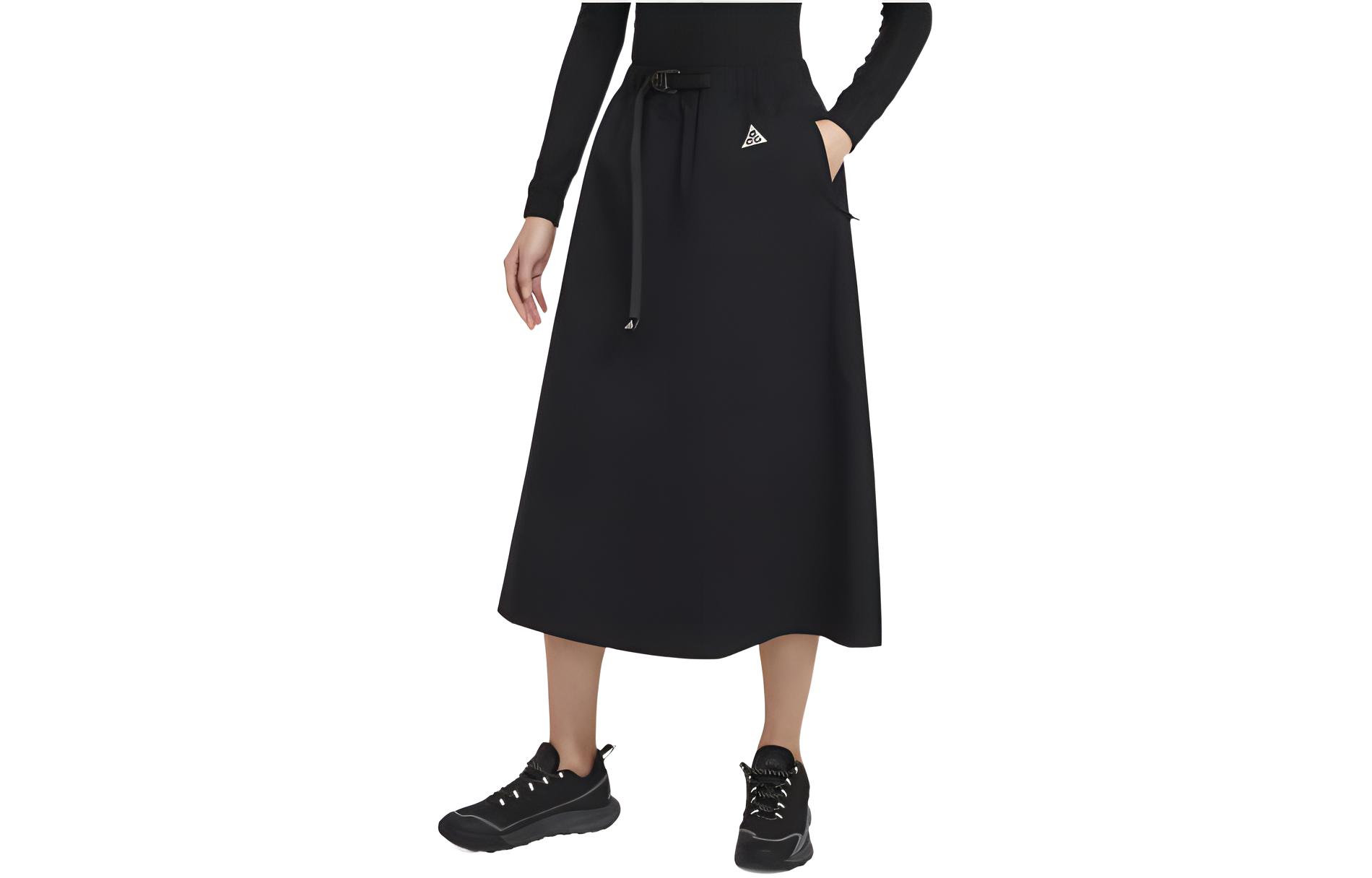 Nike ACG Casual Long Skirt Women s Black DB1200-010 L
