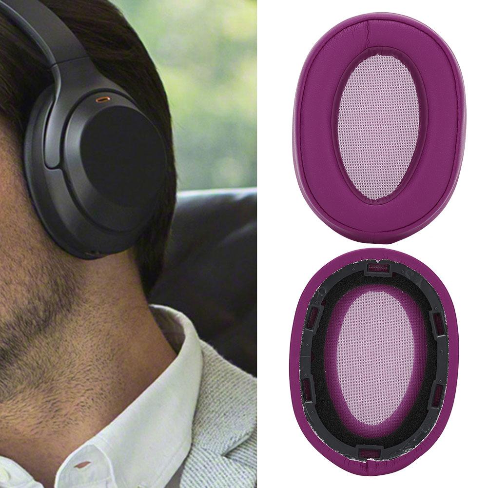 1 Paar Tragbares Protein-Kopfhörer-Headset Ersatz-Ohrpolster Zubehör für MDR-100ABN