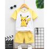 Kinder 2-teiliges Set kurzärmeliges T-Shirt + Shorts und Shorts Sommer-Set