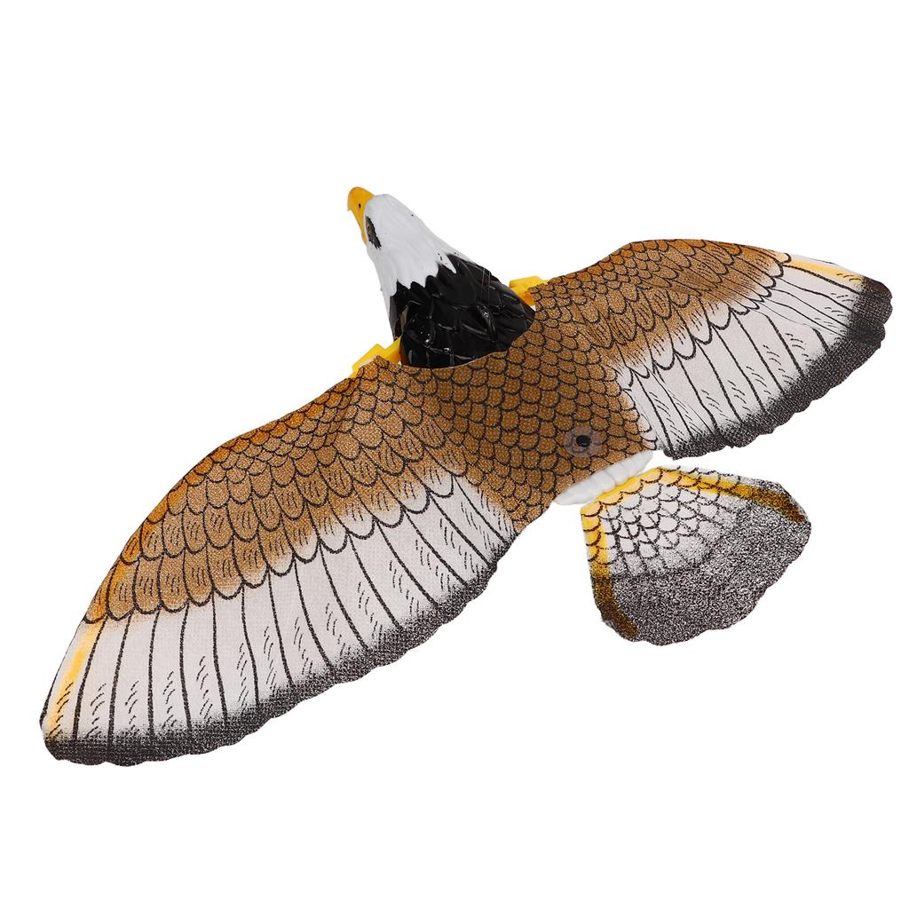 Interaktivní hračka pro kočky Realistický tvar orla Zvuk Světlo Automatická hračka pták kotě pro dveře Zeď Strop