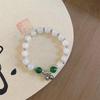 Floral Butterfly Glass Bead Bracelet – Perfect Gift for Girls, Best Friends, and Students