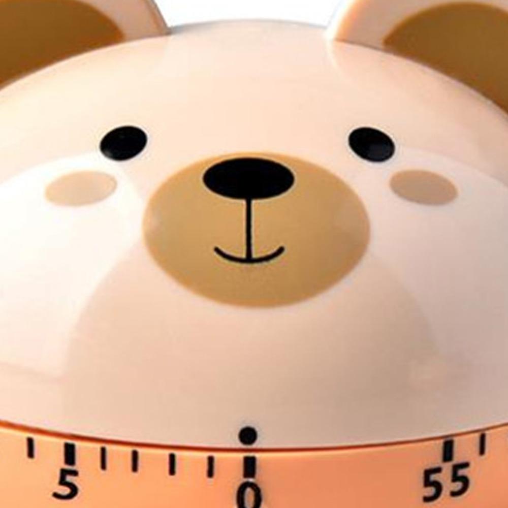 Mechanical Driven Cartoon Kitchen Timer Hand Use Animal Shape Timer Kitchen Cooking