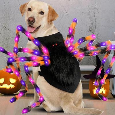 Halloween PetParty Dress Up Lighted Dog Costume Dogs Funny Festive Cosplay Props For Puppy Party Photo Pet Celebration Enjoyment