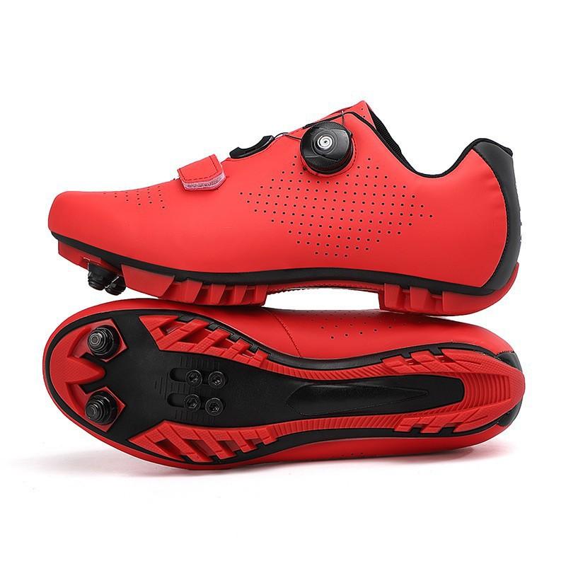 Unisex Cycling Shoes Road Mountain Bike SPD Clipless Pedals Breathable Rigid Sole Indoor Trainer Wide Fit