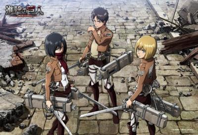 Ensky Jigsaw Attack On Titan Those Who Resist 300-piece Puzzle - (26x38cm)