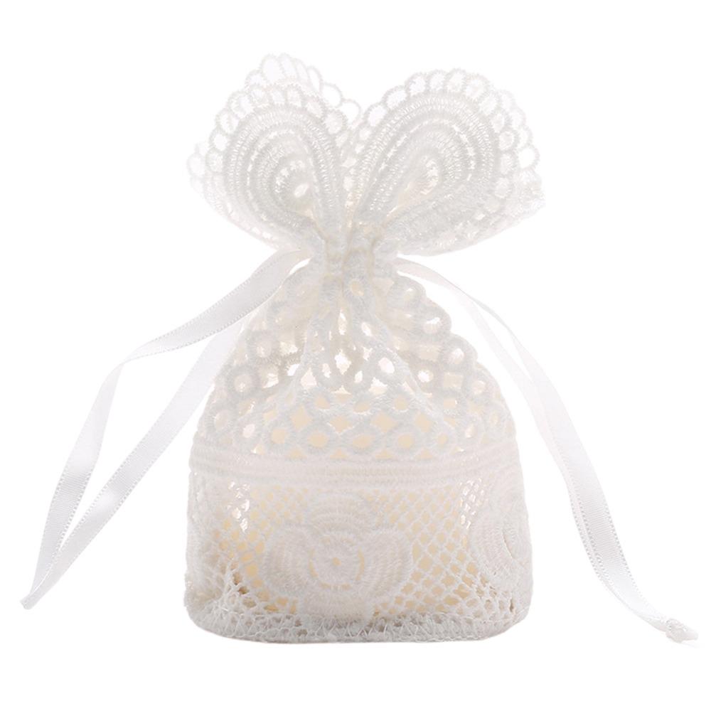 High Quality White Gift Bag Gauze Packing Storage Bag Festival Favor Packaging Bag Wedding