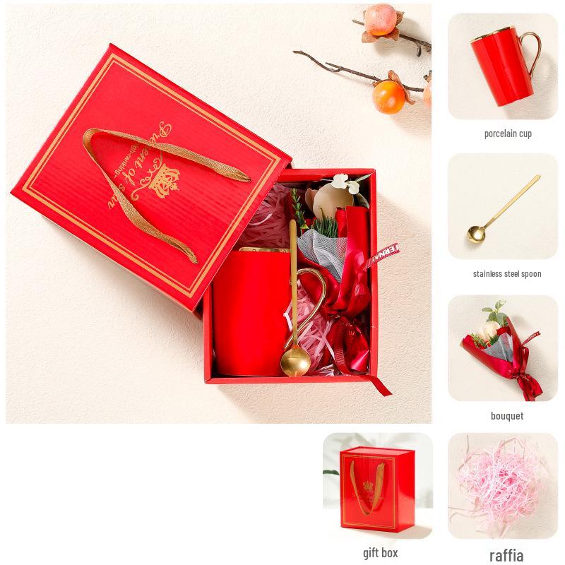 

Подарунковий набір керамічних чашок: Ідеально підходить для весіль, новорічних святкувань, корпоративних заходів та іншого Finished Product