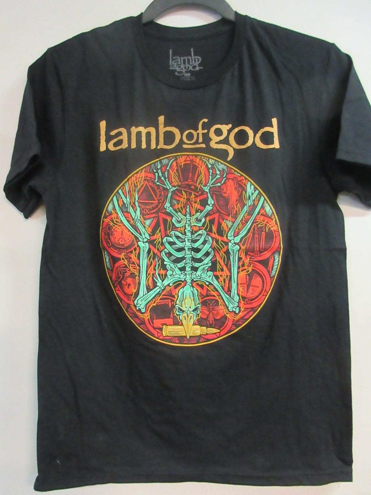 LAMB OF GOD OFFICIAL MERCH WARBIRD 2024 BAND CONCERT MUSIC T- MEDIUM Unisex T-Shirt M