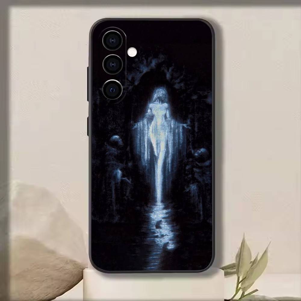 Dark Fantasy Gothic   Phone Case For Samsung Galaxy A73,A72,A71,A70,A53,A52,A51,Others Soft Black Cover