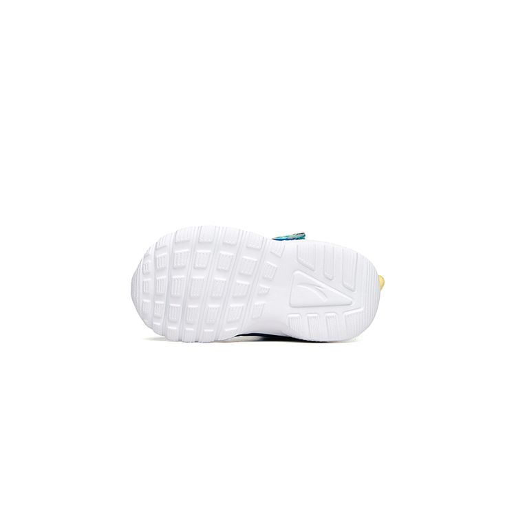 Anta Kids Fleece Lined Sports Casual Non-Slip Wear-Resistant Warm High-Top Walking Shoes Baby Shoes Blue Green A332140096A-5