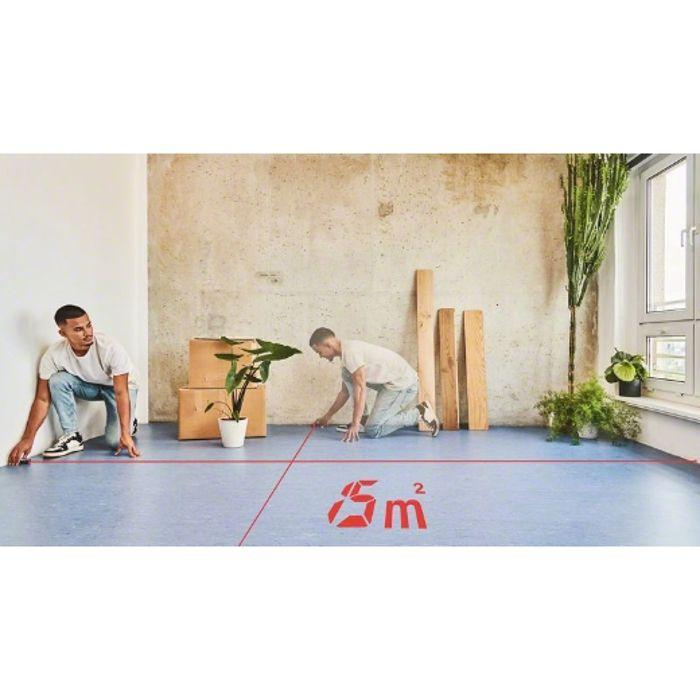 Compteur laser numérique - bosch - zamo - mesure jusqu'à 25 m - 3 adaptateurs - rechargeable usb-c