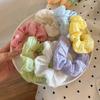 4-7pcs/set Candy Color Hair Scrunchies for Women Girls Cute Elastic Hair Ties Bands Headband Rubber Bands Hair Accessories