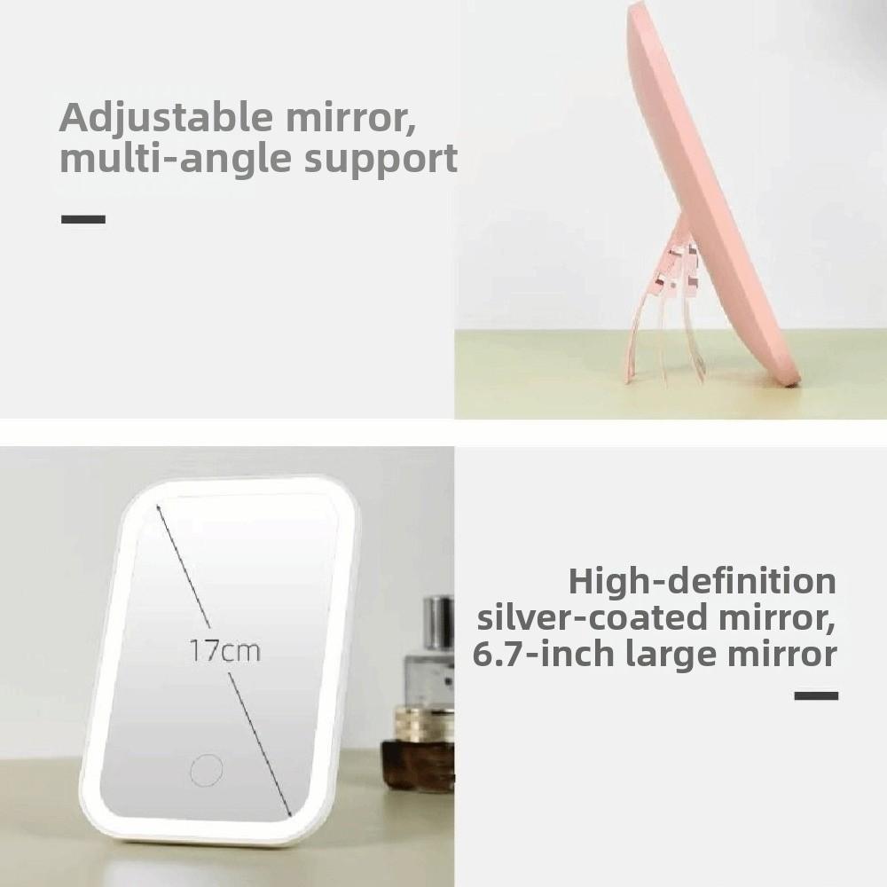 3 Color Lighting Modes Vanity Mirror  Lighted Beauty Mirror  Beauty Routine