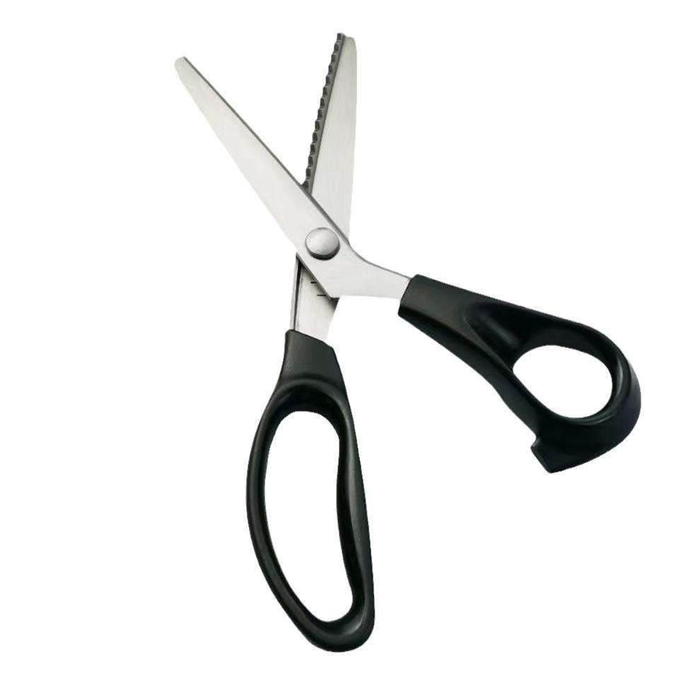 Handmade Zigzag Tailor Scissors: Triangle Dog Tooth, Sawtooth, Lace, and Arc Wave Blades