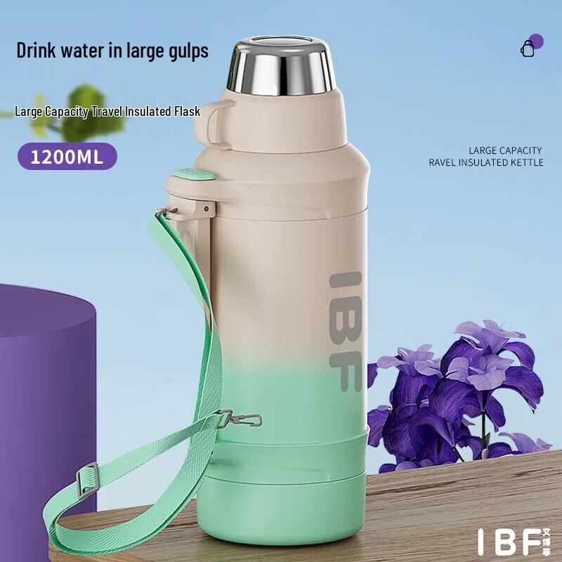 IBF Ai Qing 1200ml Stainless Steel Insulated Travel Bottle