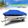 Universal Heavy Duty Fishing Ski Boat Cover for 11-22' V-Hull Waterproof Sun Protection UV Protection Boat Cover