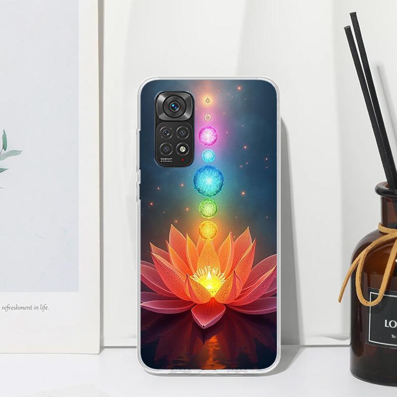 Yoga Chakra Spiritual Energy Universe Phone Case For Xiaomi Redmi Note 15 13 14S 14 Pro Plus 12S 11S 10S 12 11E 10 11T Art Funda