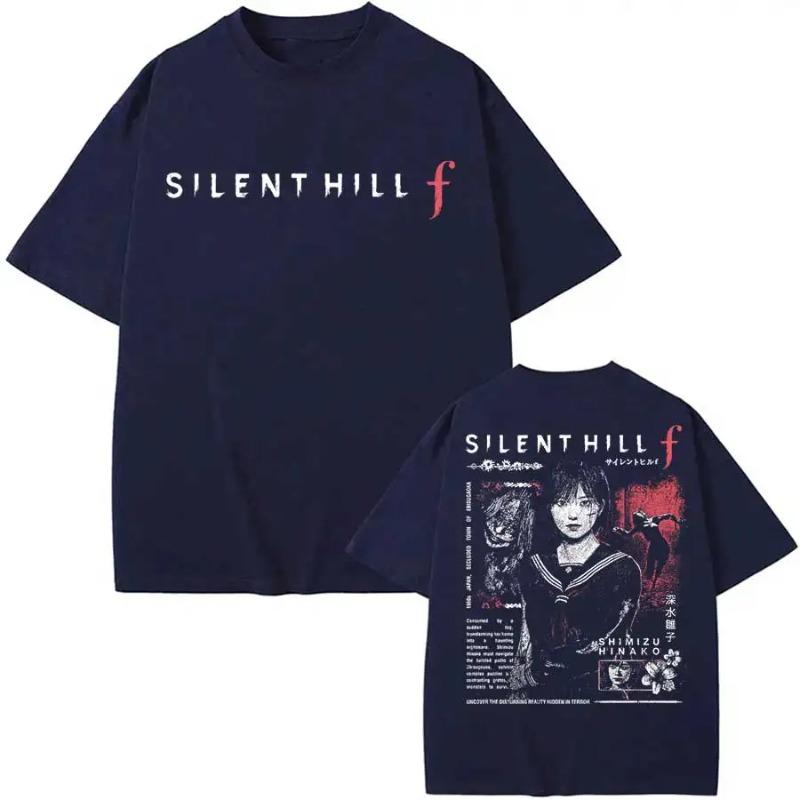Silent Hill F T shirt for Men Women Streetwear Tops 100% Cotton T-Shirt