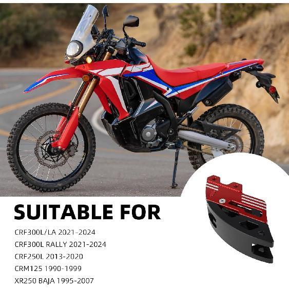 Chain Guide for CRF300L,Adjustable Motorcycle Chain Guard Protector for Dirt Bike CRF300L 21-24/CRF300L Rally 21-24/CRF250L 13-20/CRM125 90-99/XR250