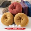 Fleece Thickened Terry Calf Socks Keep Warm, Cold-resistant and Knee-pulled Women's Solid-color High-tube Cotton Socks Jk Thin