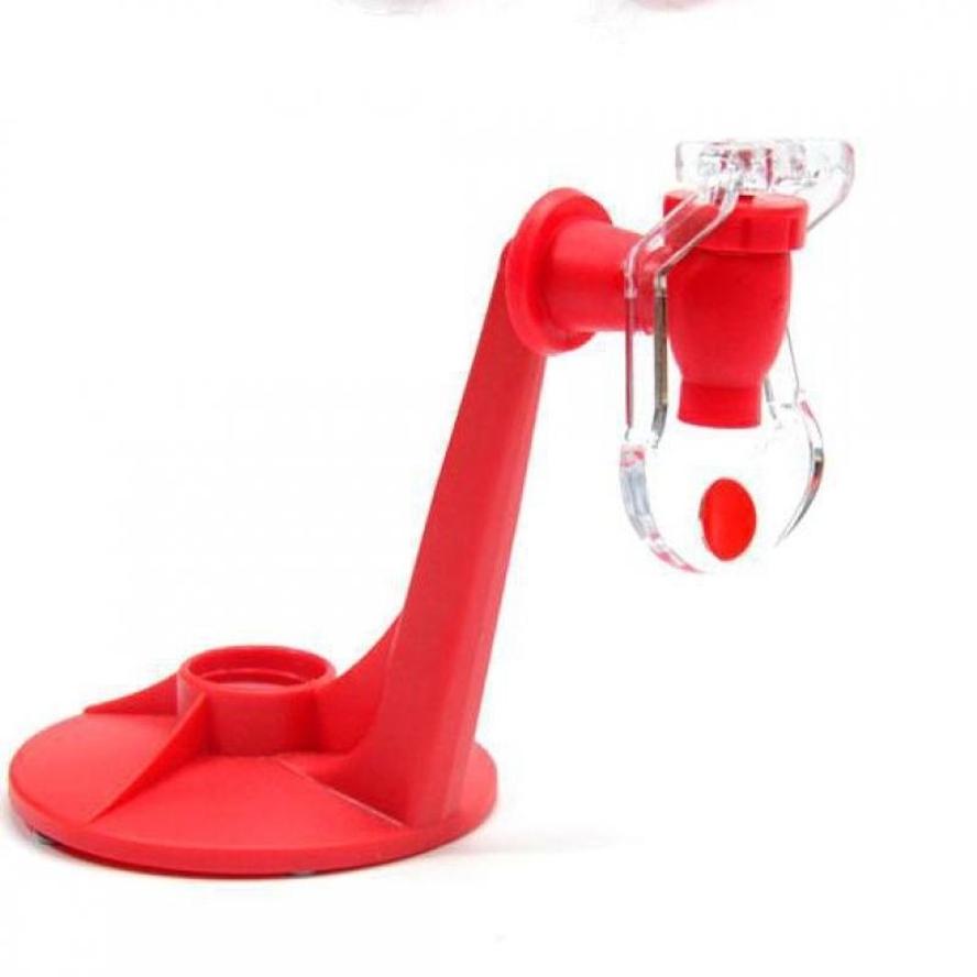 New 1Pcs Creative Coke Bottle Inverted Water Dispenser Party Supplies Hand Pressure Switch Drinks Coke Sub Drinking Fountains