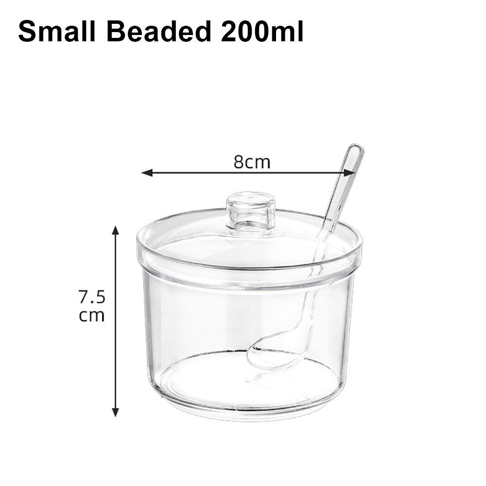 1Pcs S/M/L Spices Bottles Acrylic Salt Pepper Shakers New Seasoning Jars