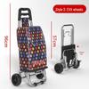 Carrello della spesa pieghevole leggero per salire le scale per la spesa
