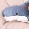 Stuffed Shark Toy Large Size Breathable Non-shedding Vibrant Stuffed Animal Cushion Toy for Sofa Decor