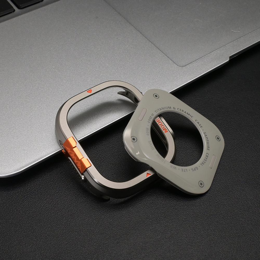 Etui ze stopu aluminium do Apple Watch Ultra 3 2 1 49mm Obudowa Ochronna Akcesoria Dla iwatch Seria 11 10 46mm Luksusowe Etui