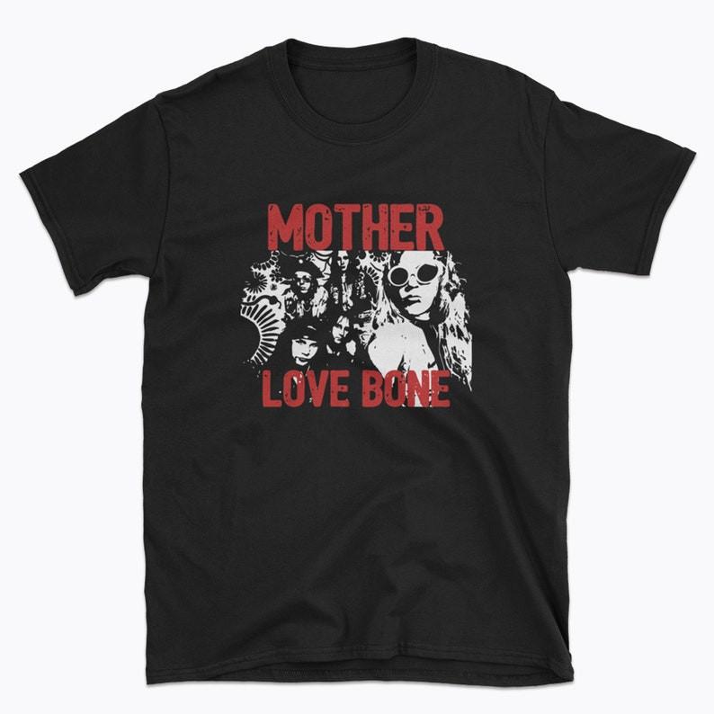Mother Love Bone T- Shirt, Seattle Glam Rock Grunge, Soundgarden, Unisex Tee