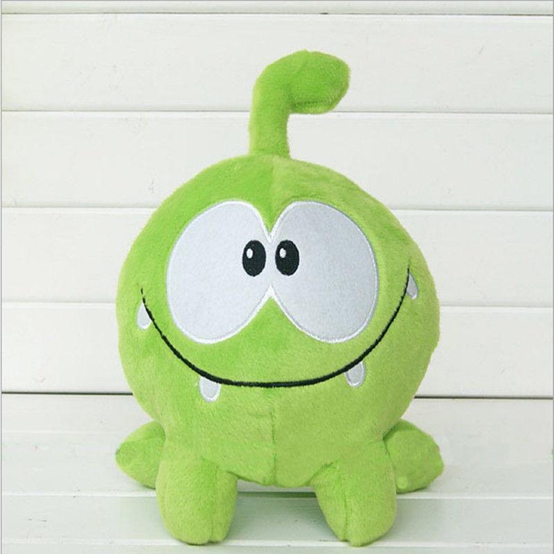 Adorable 8 Cut The Rope Candy Monster Om Nom Plush Toy Soft Doll Gift Figure