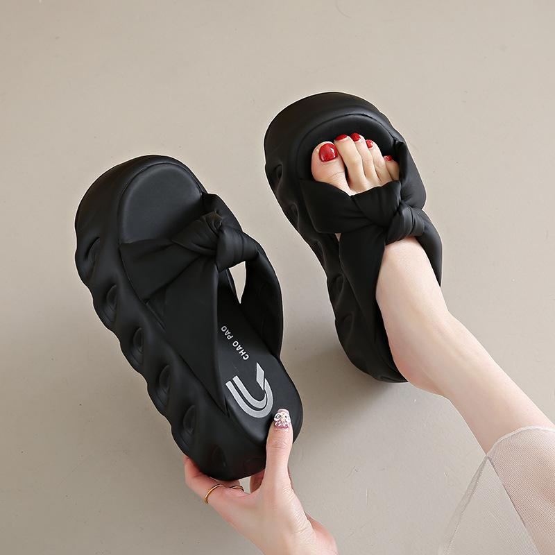 With Skirts, Slippers, Women's Summer Wear, Thick-soled Heightening Muffin Sandals 2025 New High-end Women's Sandals
