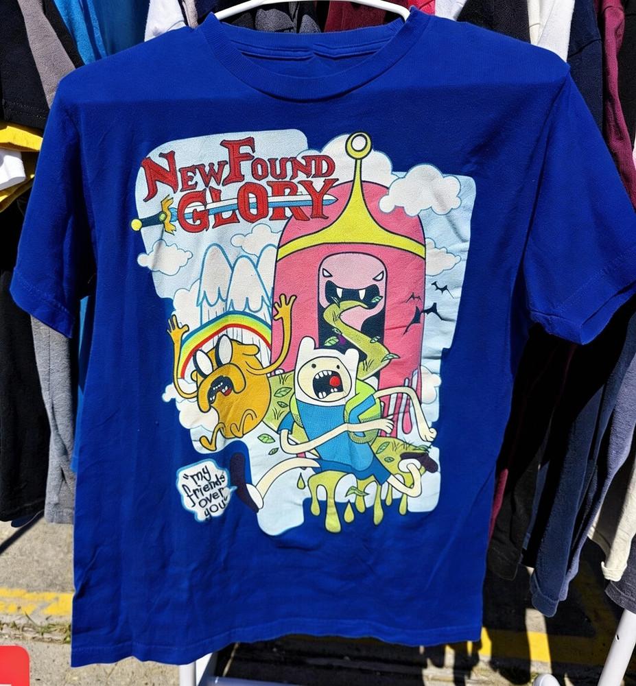 New Found Glory Adventure Time RARE Tshirt Unisex Cotton Tee Unisex T-Shirt S