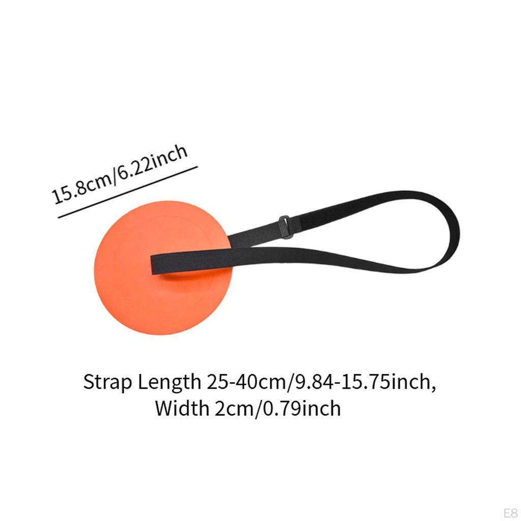 Football Training Target Goal Disc Adjustable Multiuse Practice Soccer Aid