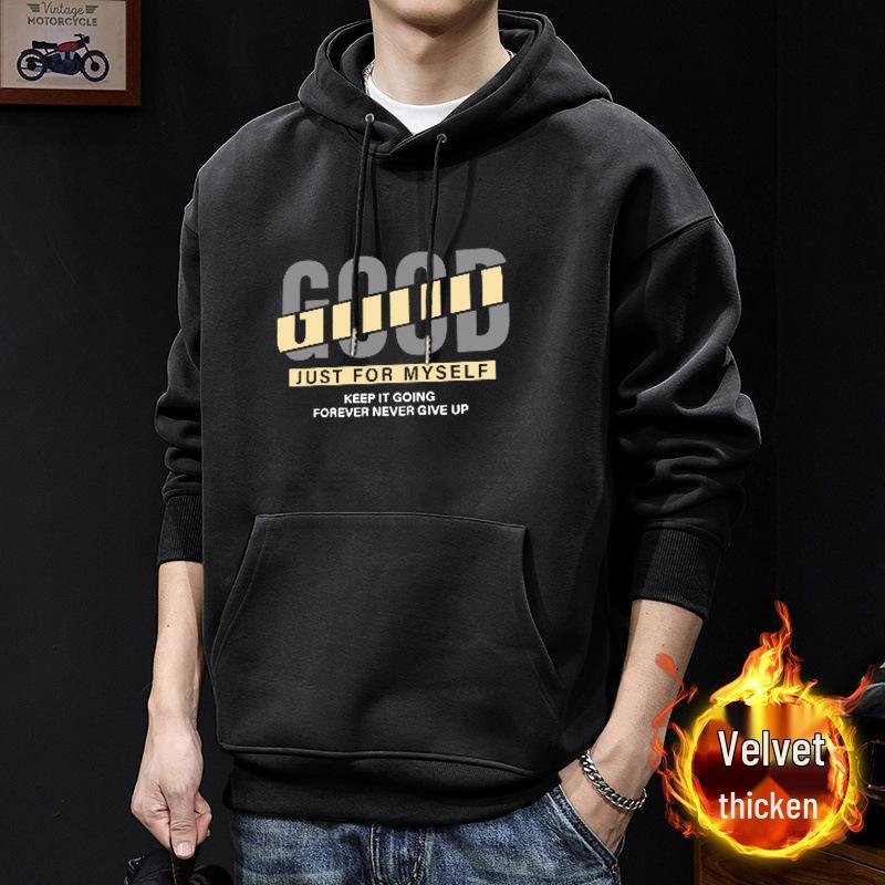 Men's Trendy Loose-Fit Hoodie: Spring & Autumn Couple's Jacket