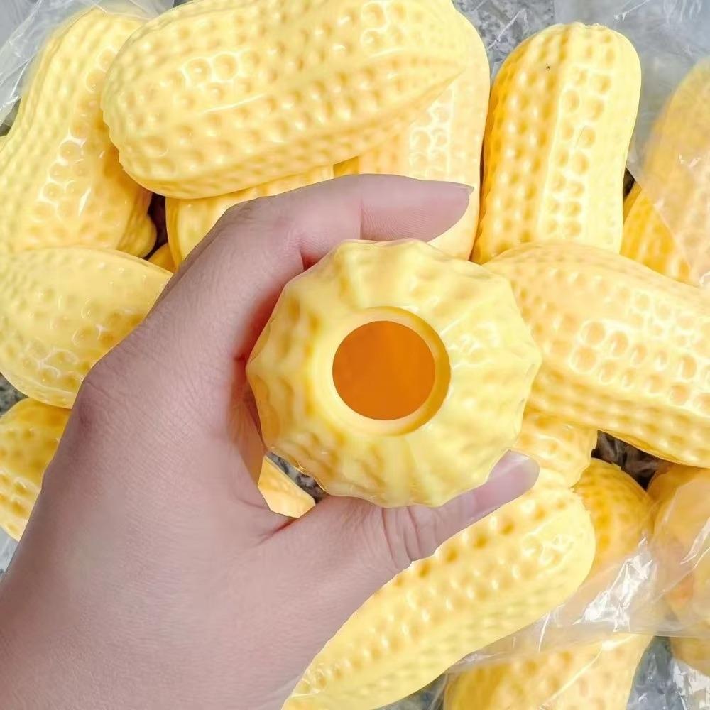 Peanut DIY Pressure Ball Kit Slow Rebound Handmade Ball Skin Craft Making Accessory