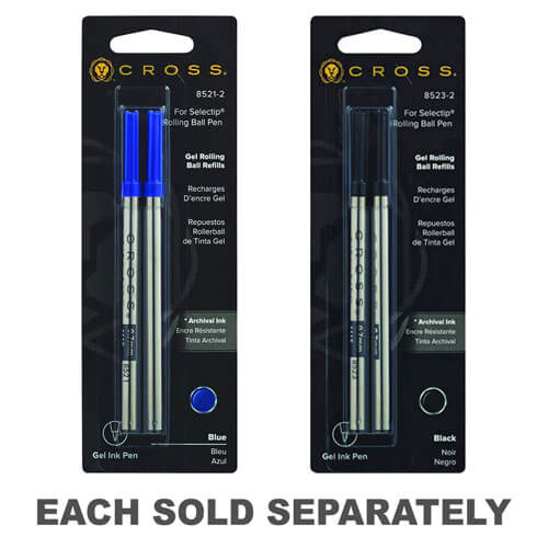 Cross Cross Rolling Ball Refill Gel (Pack of 2)