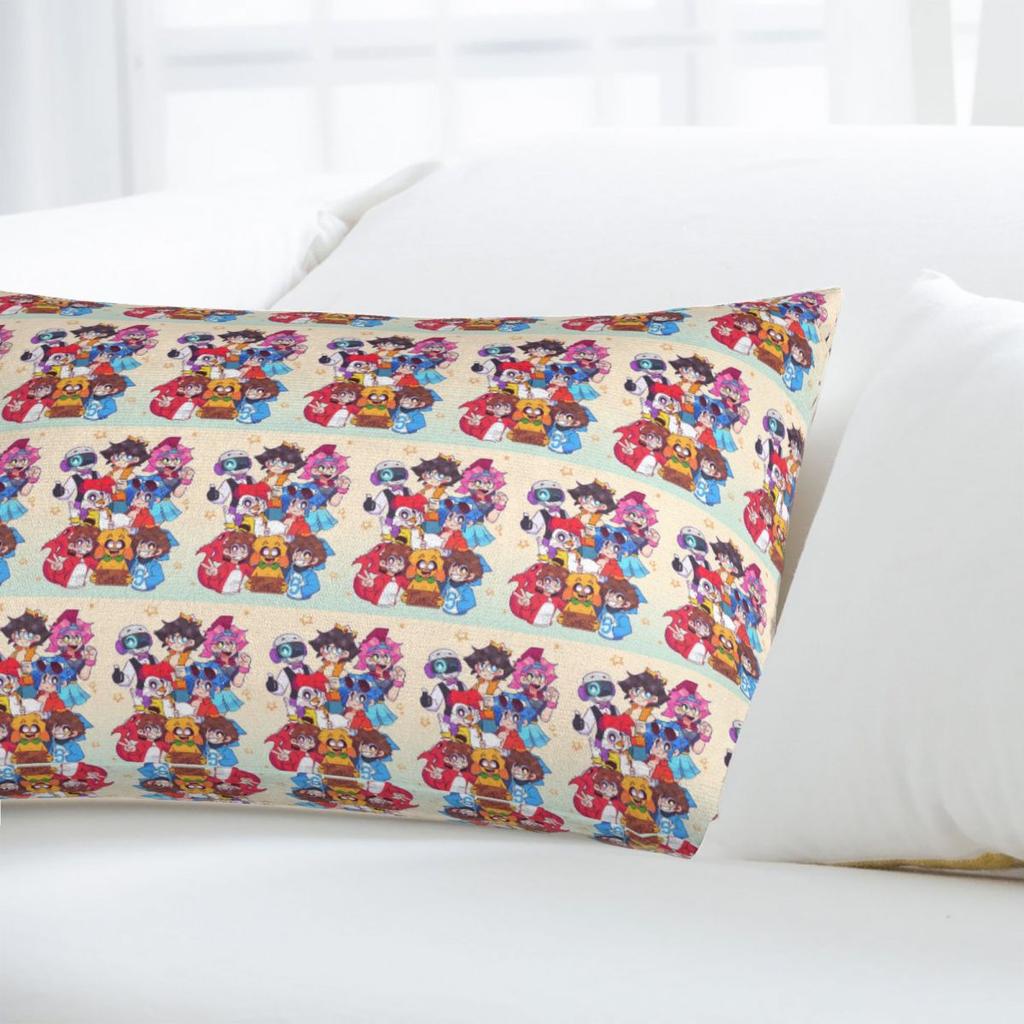 Compas Family Rectangle Pillowcase Cushion Cover Decorative Bedroom Bed Home Comfort Throw Pillow