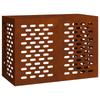 Air Conditioner Cover Rusty 100 X 50 X 70 Cm Weatherproof Steel