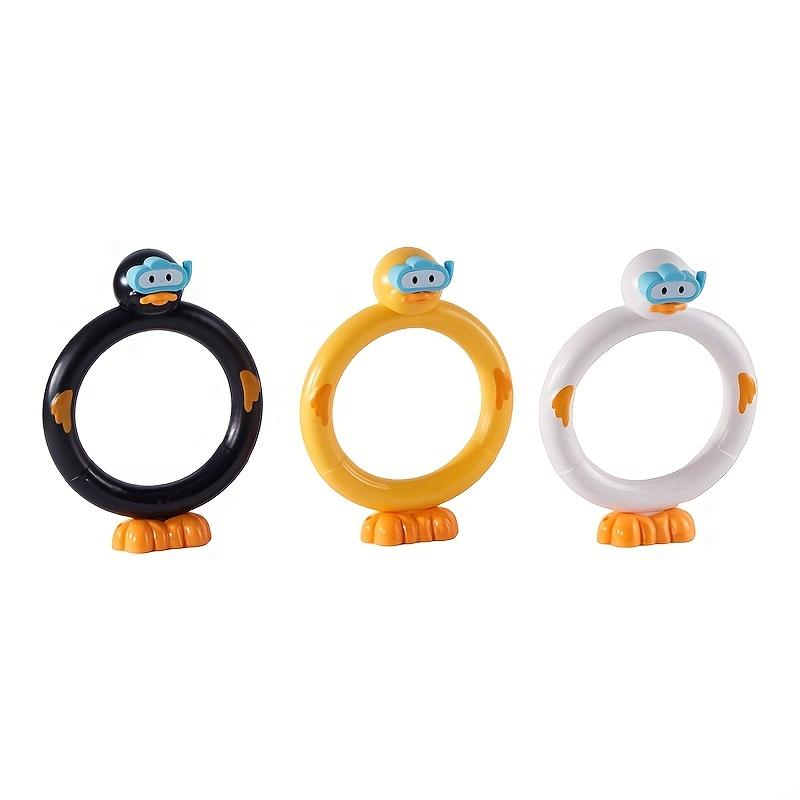 

Кольцо ныряющей утки, Игрушки для ныряния, Игрушки для бассейна, Водные игры для вечеринок у бассейна, Тренировочные призы для водных игр, Популярные летние игрушки для игр в воде. Игры и мероприятия для вечеринок 3 diving duck rings